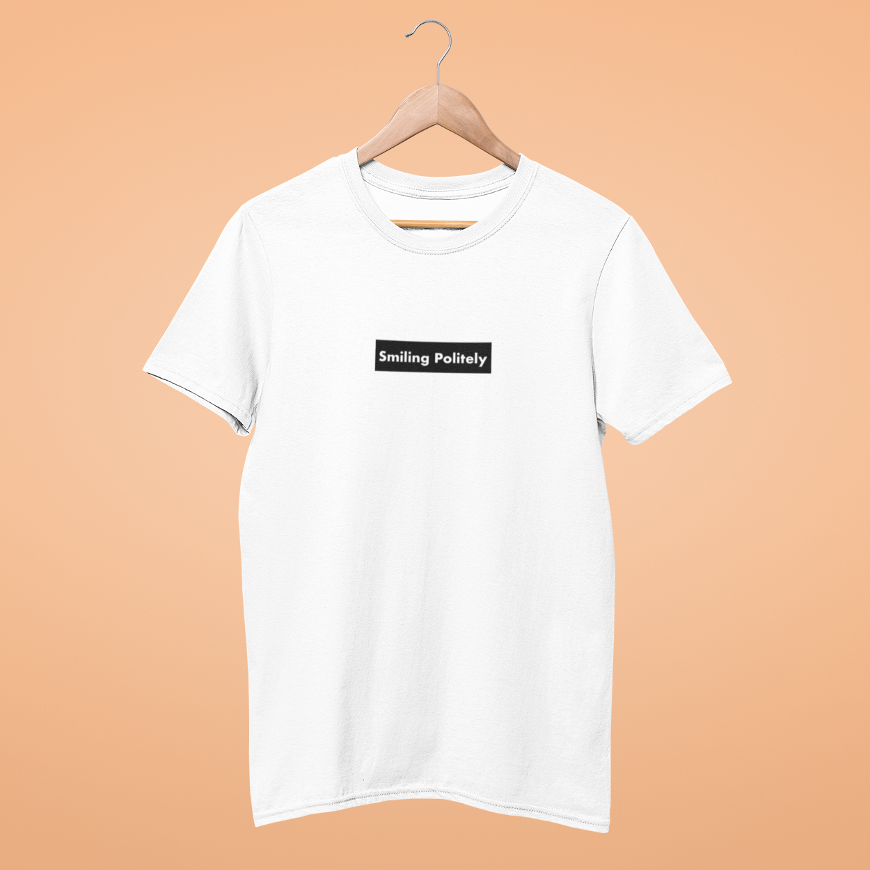 Smiling Politely T-Shirt