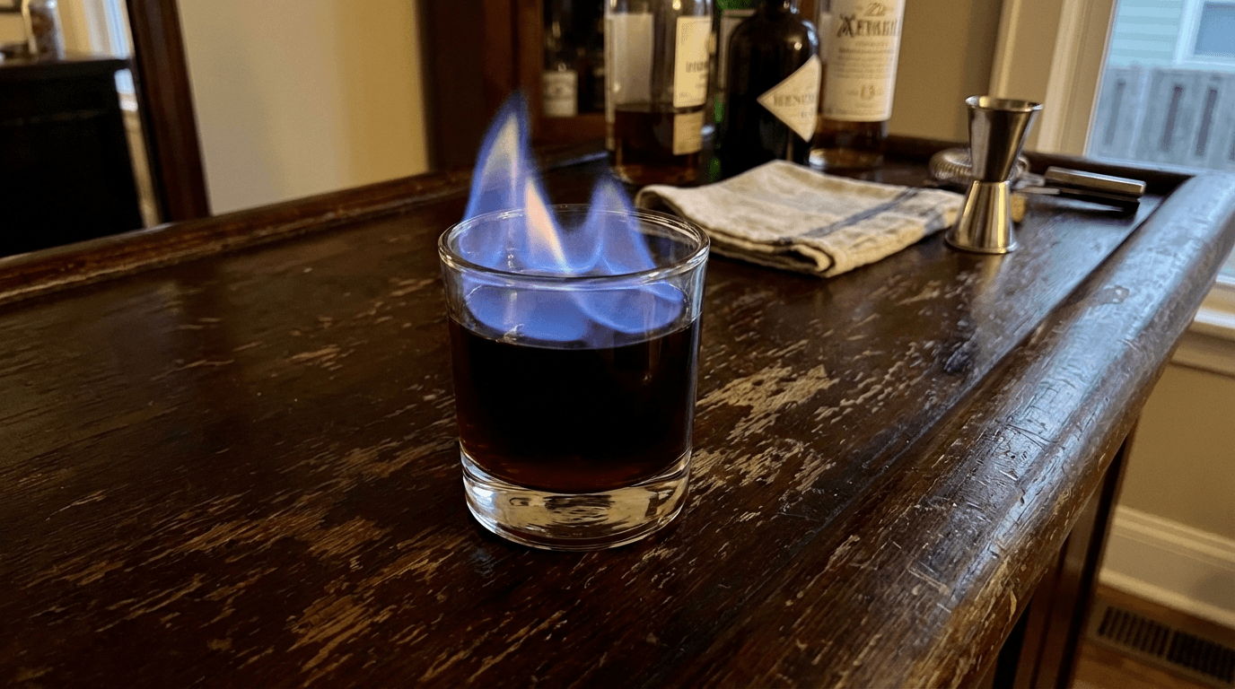 How To Make a Flaming Moe